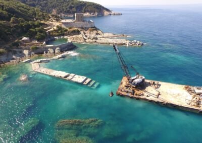 Προβλήτα του Λιμανιού της Ιεράς Μονής Μεγίστης Λαύρας