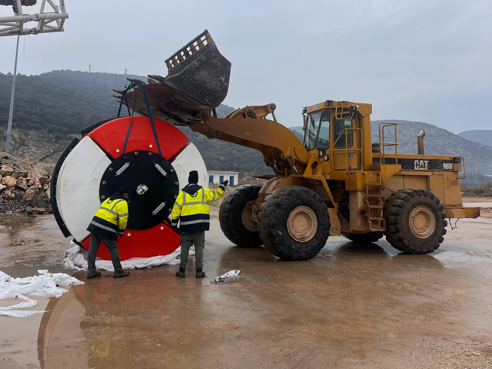 Φορτωτής Caterpillar 980F